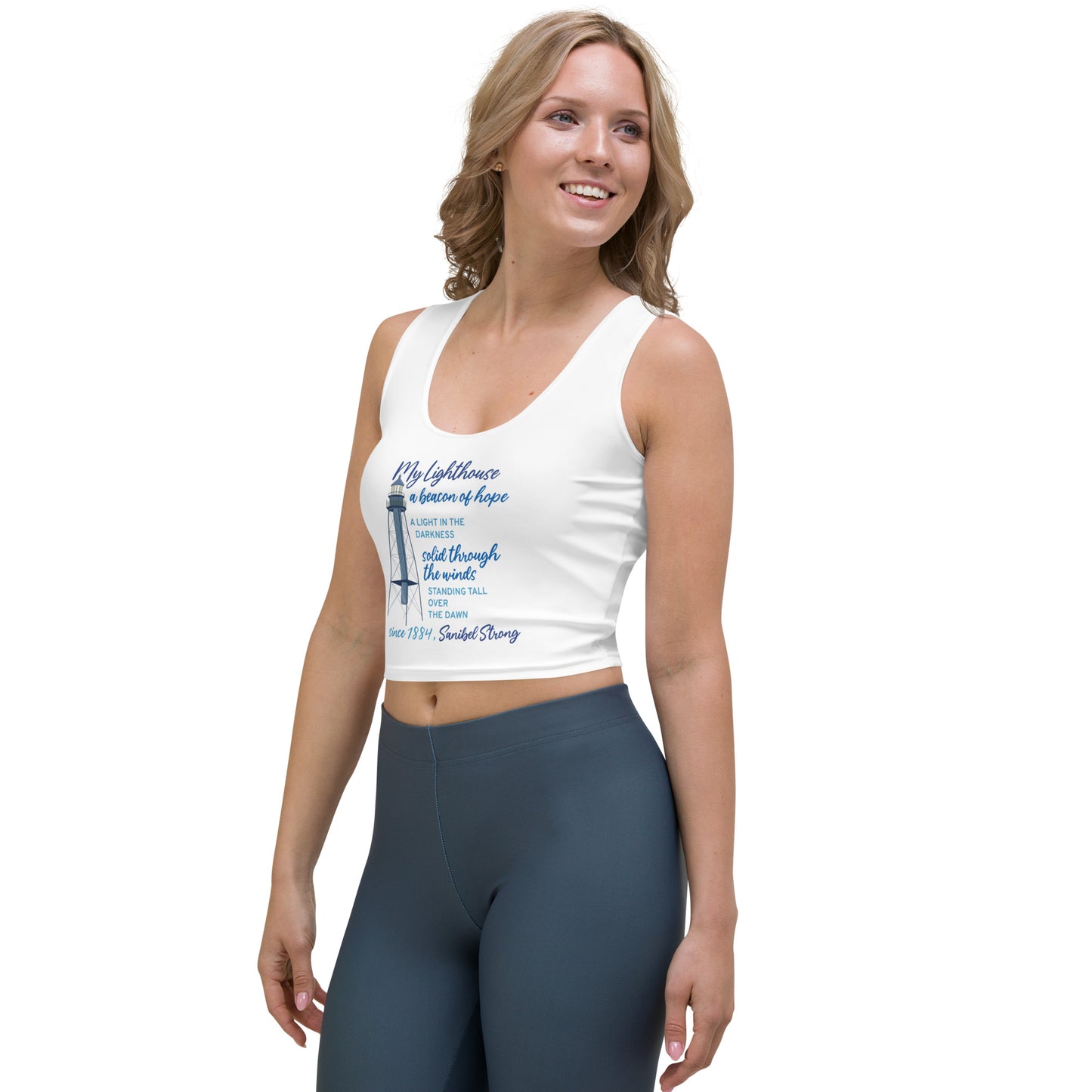 My Lighthouse Poem - Crop Top