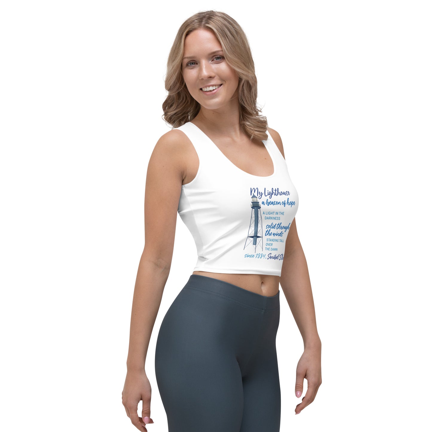 My Lighthouse Poem - Crop Top