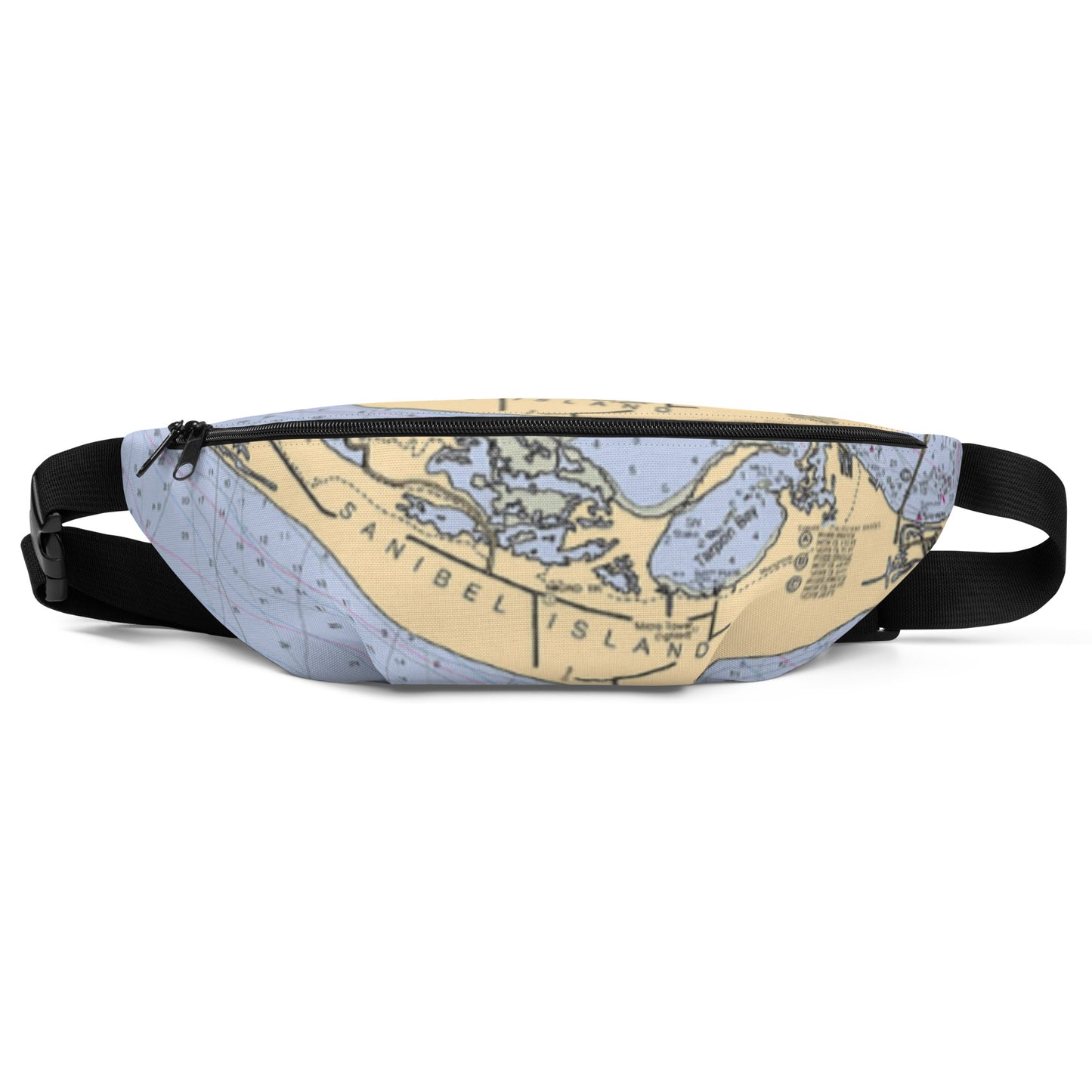 Sanibel Island Map Fanny Pack