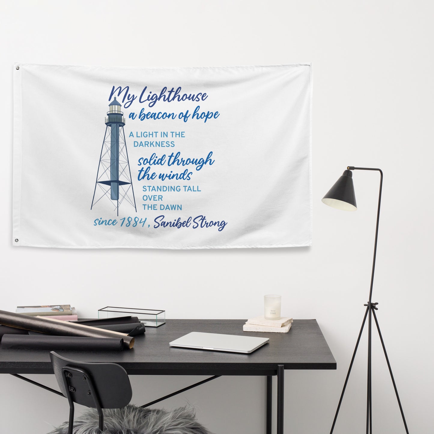 My Lighthouse Poem - Flag