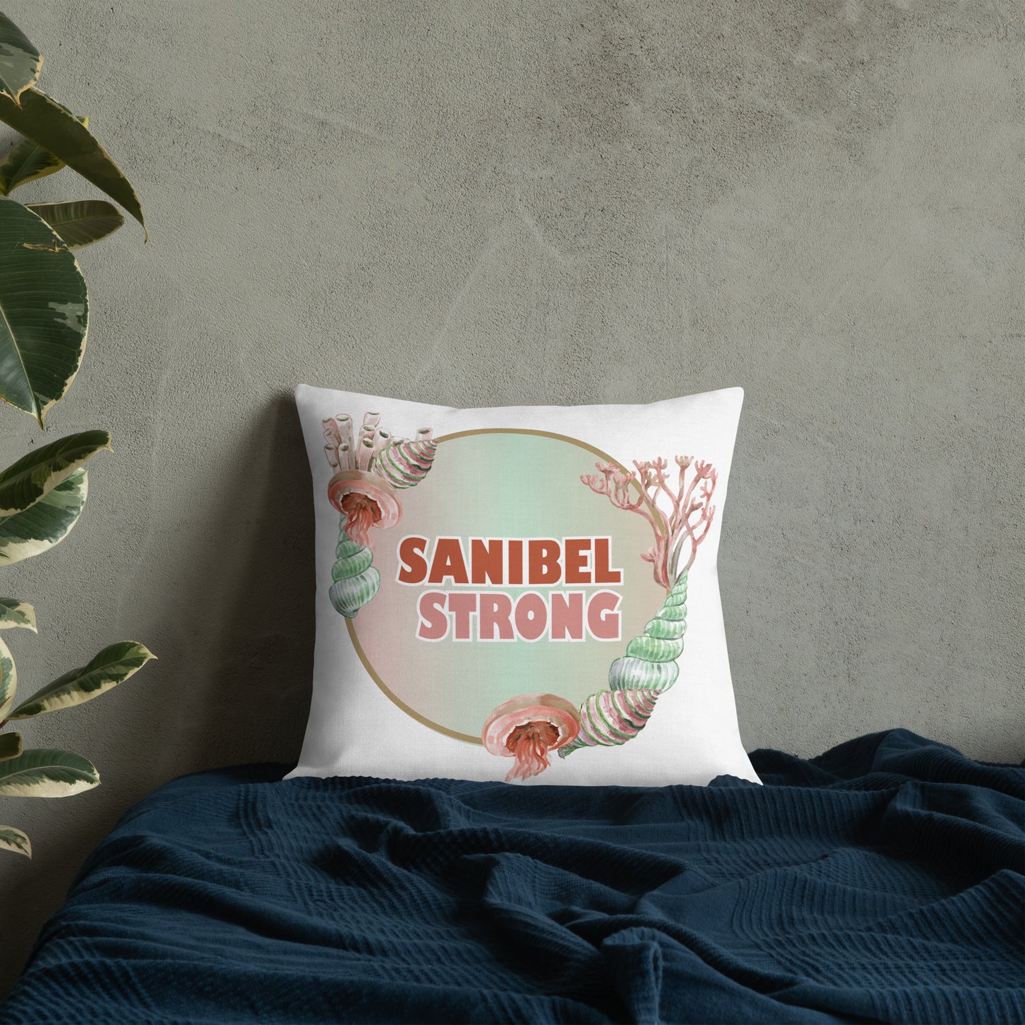 Sanibel Strong Seashells - Pillow