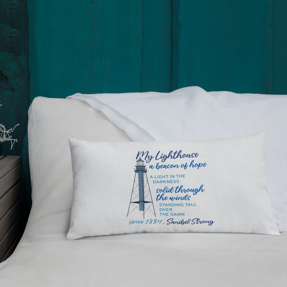 My Lighthouse Poem - Pillow