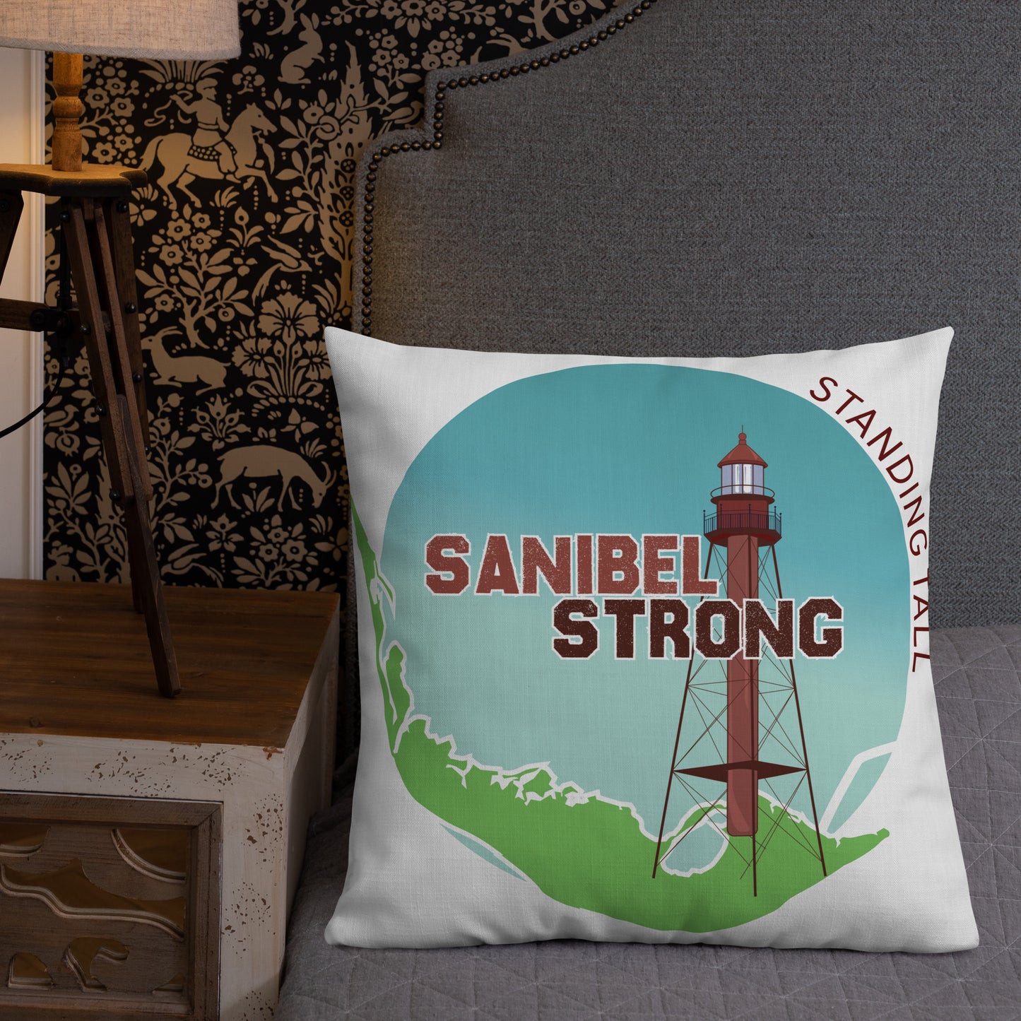Sanibel Strong Standing Tall Pillow