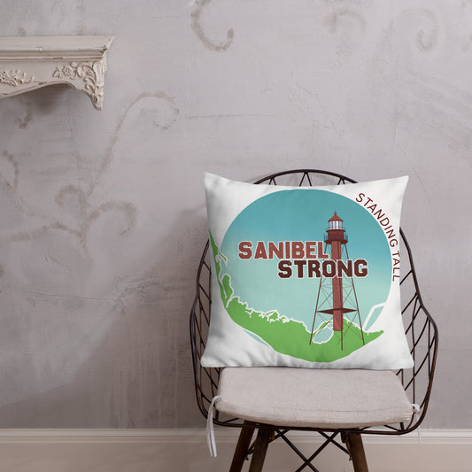 Sanibel Strong Standing Tall Pillow
