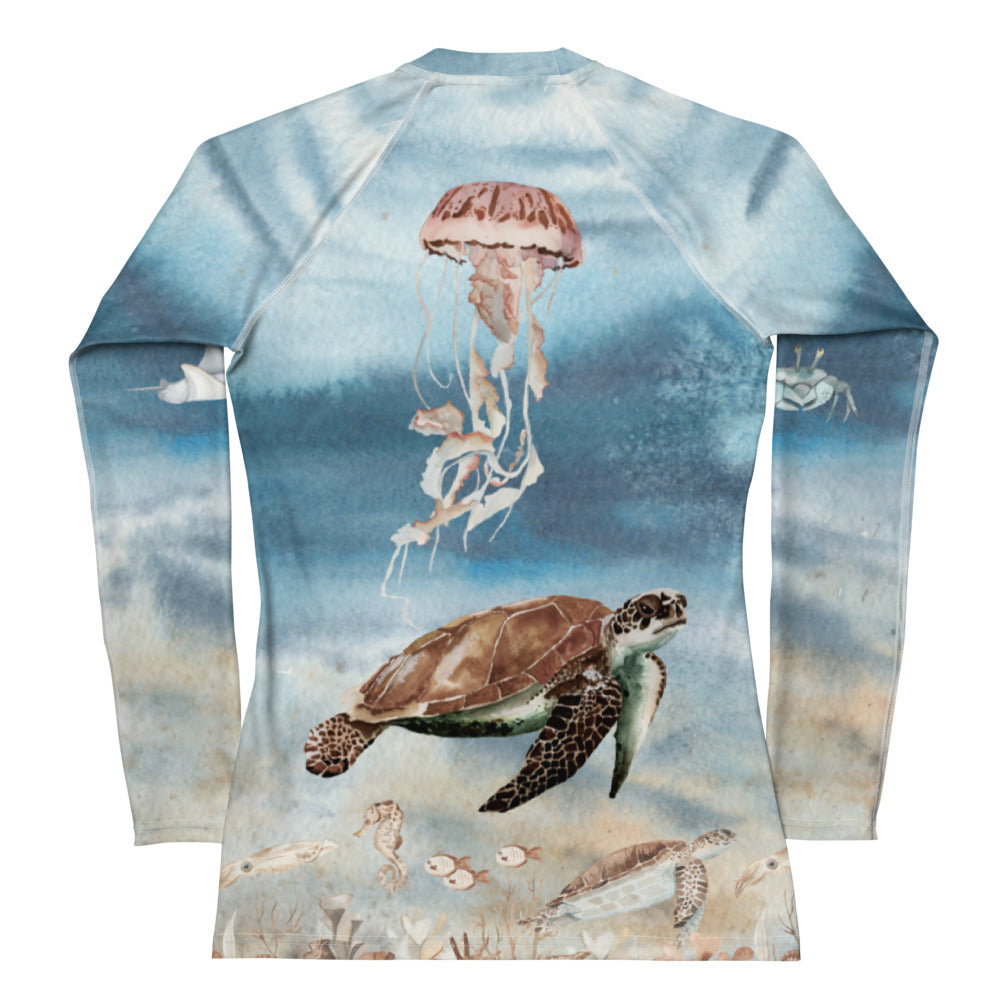 Sanibel Strong Women's Sun Protective Shirt / Rash Guard - Blocks 98% of the sun!