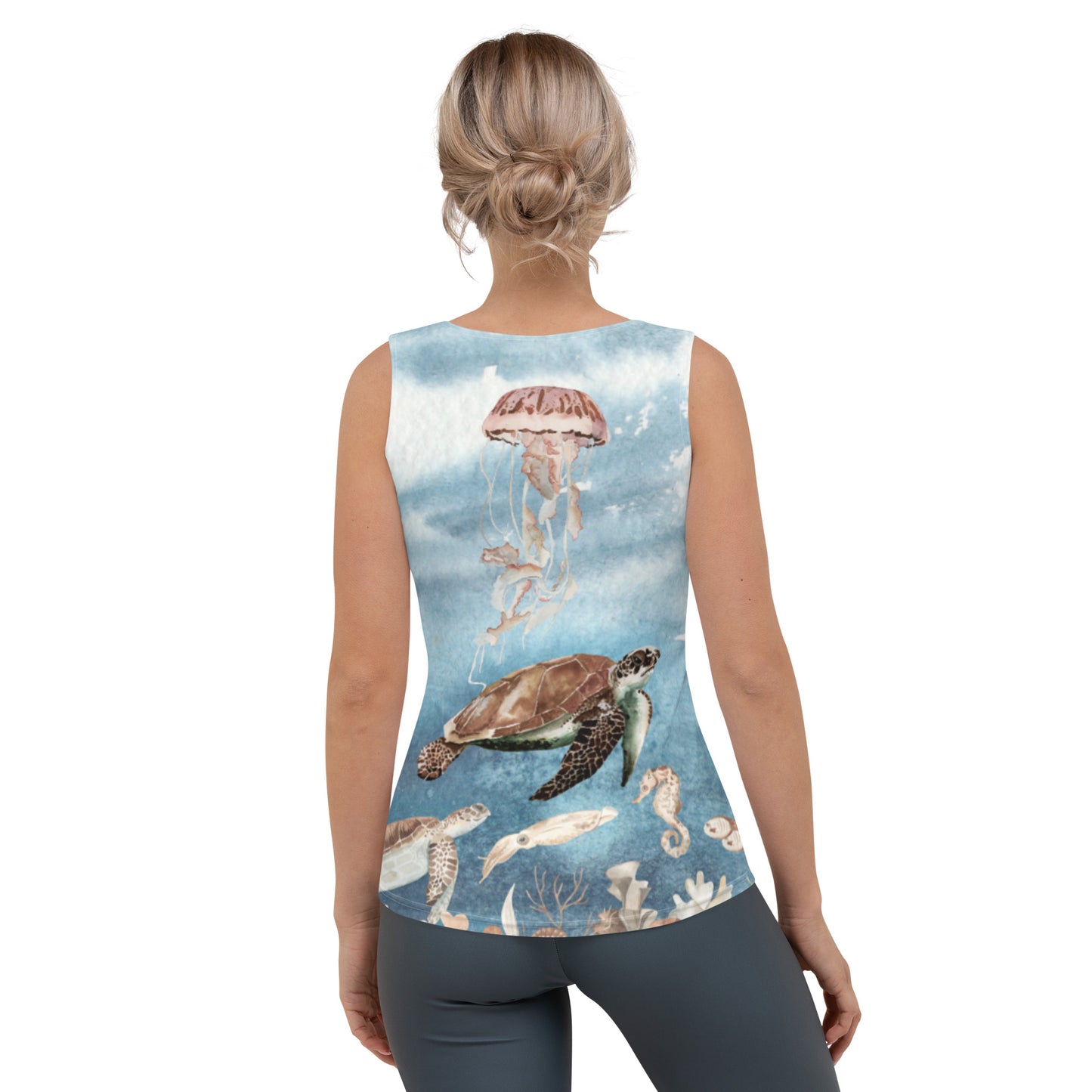 Sanibel Strong Tank Top - Dolphin Sea Life