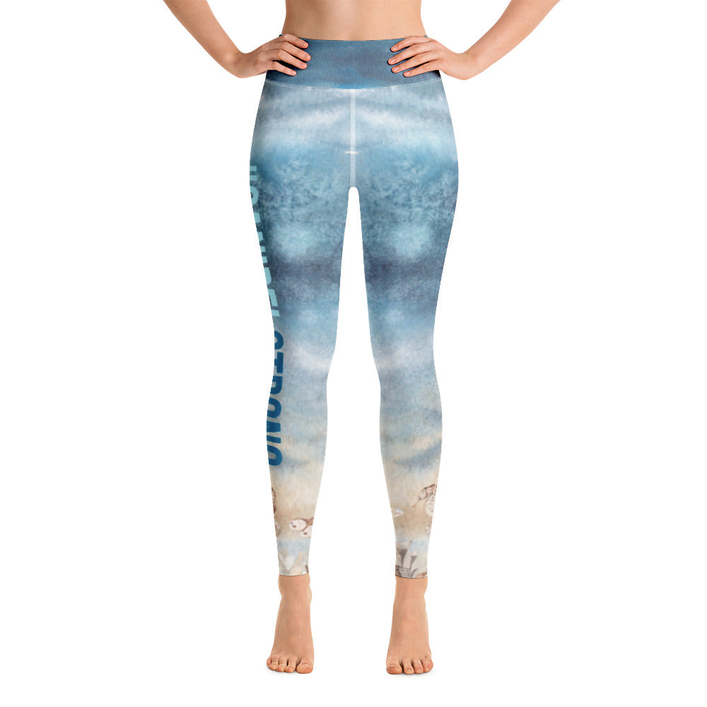 Sea Life Yoga Leggings (#SanibelStrong on side)