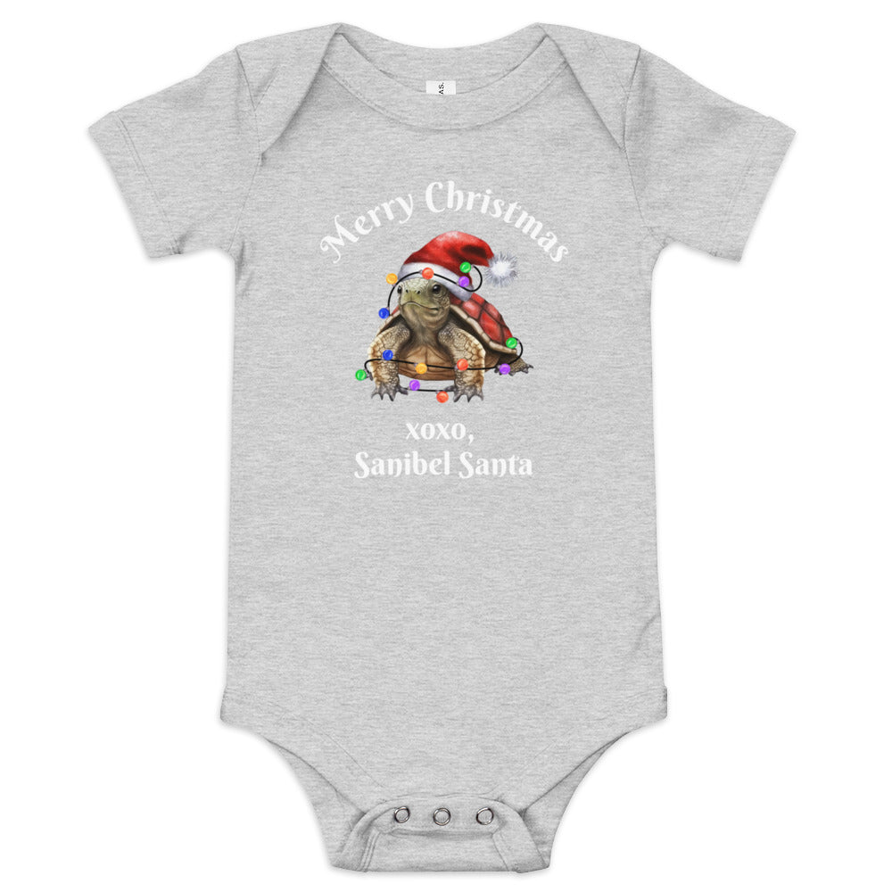 Sanibel Santa Baby Short Sleeve One Piece