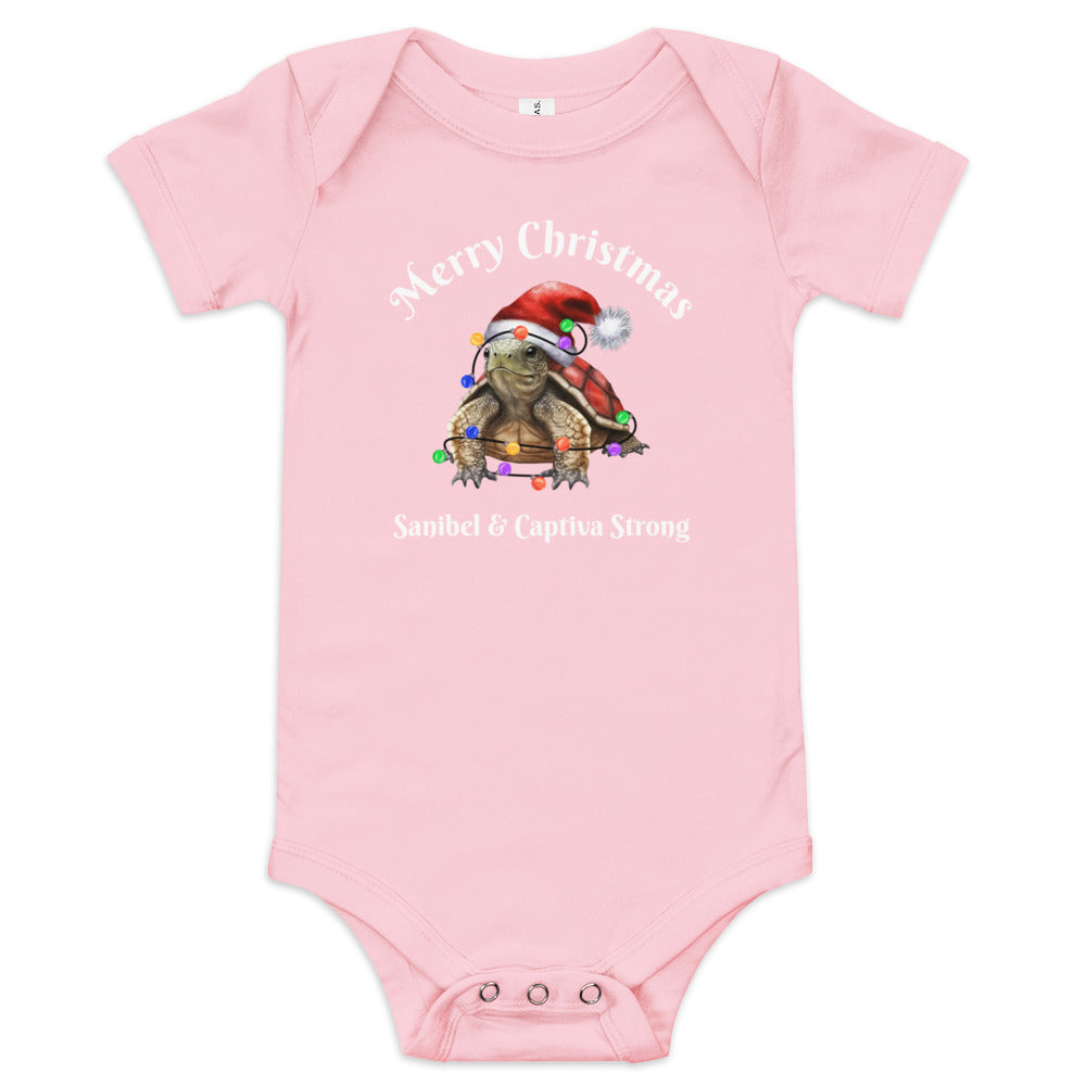 Sanibel Captiva Christmas Baby One Piece