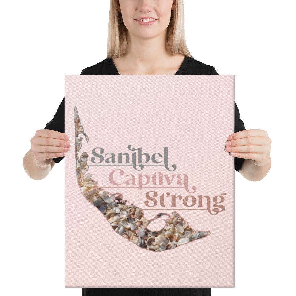 Sanibel Captiva Strong Canvas