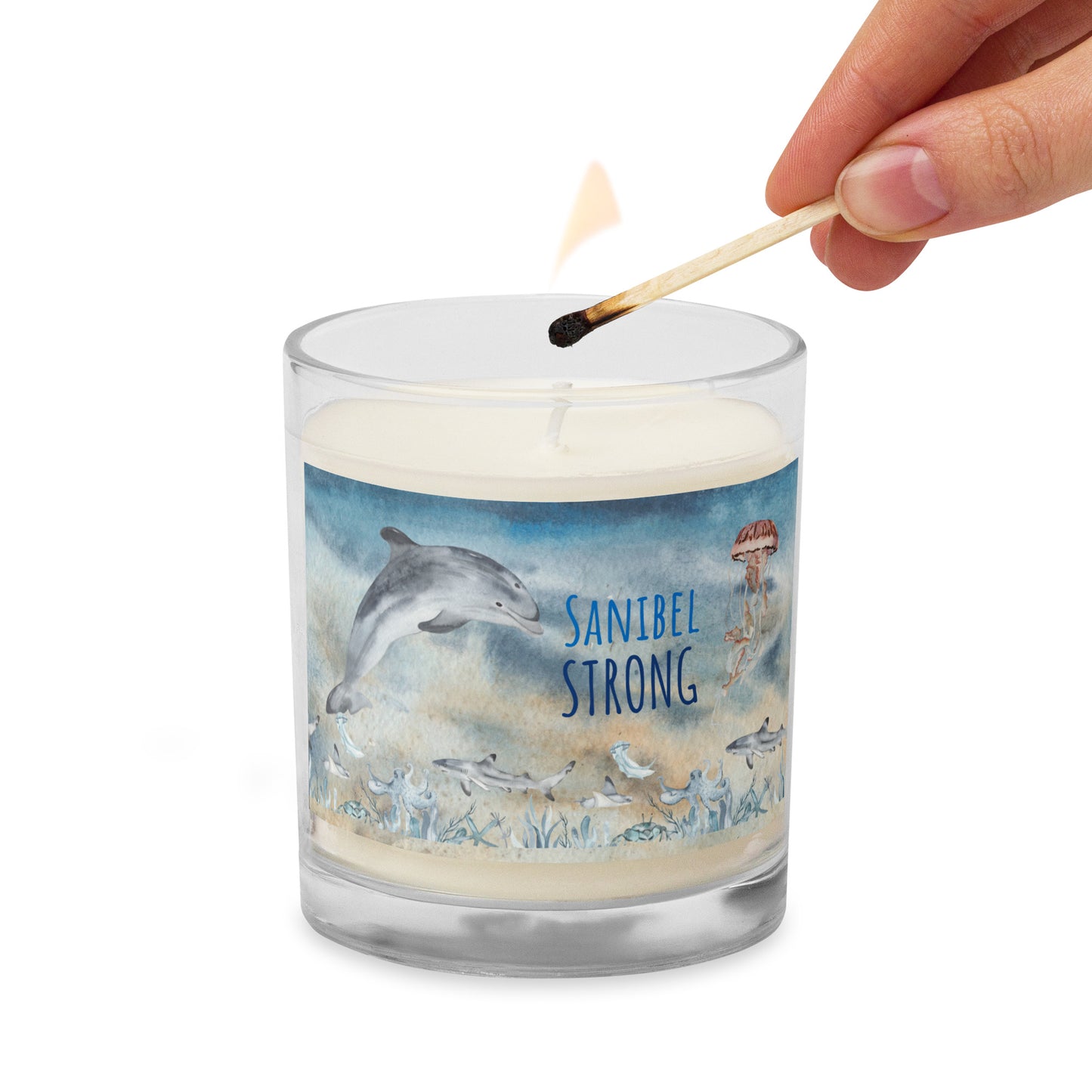 Sanibel Strong - Sea Life - Candle