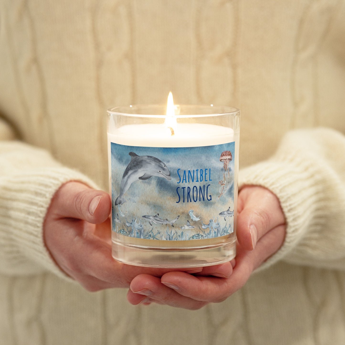Sanibel Strong - Sea Life - Candle