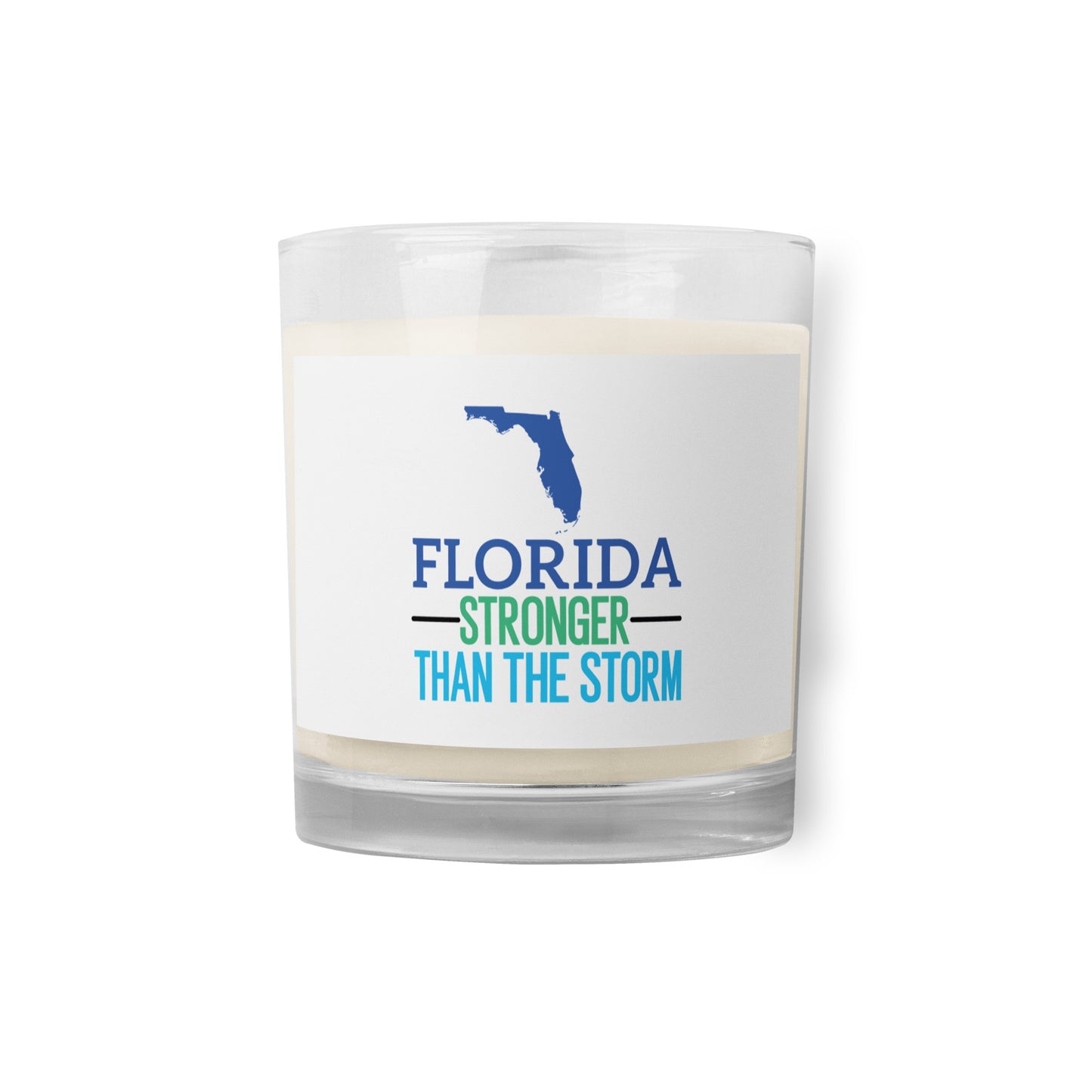 Florida Stronger Than The Storm Candle