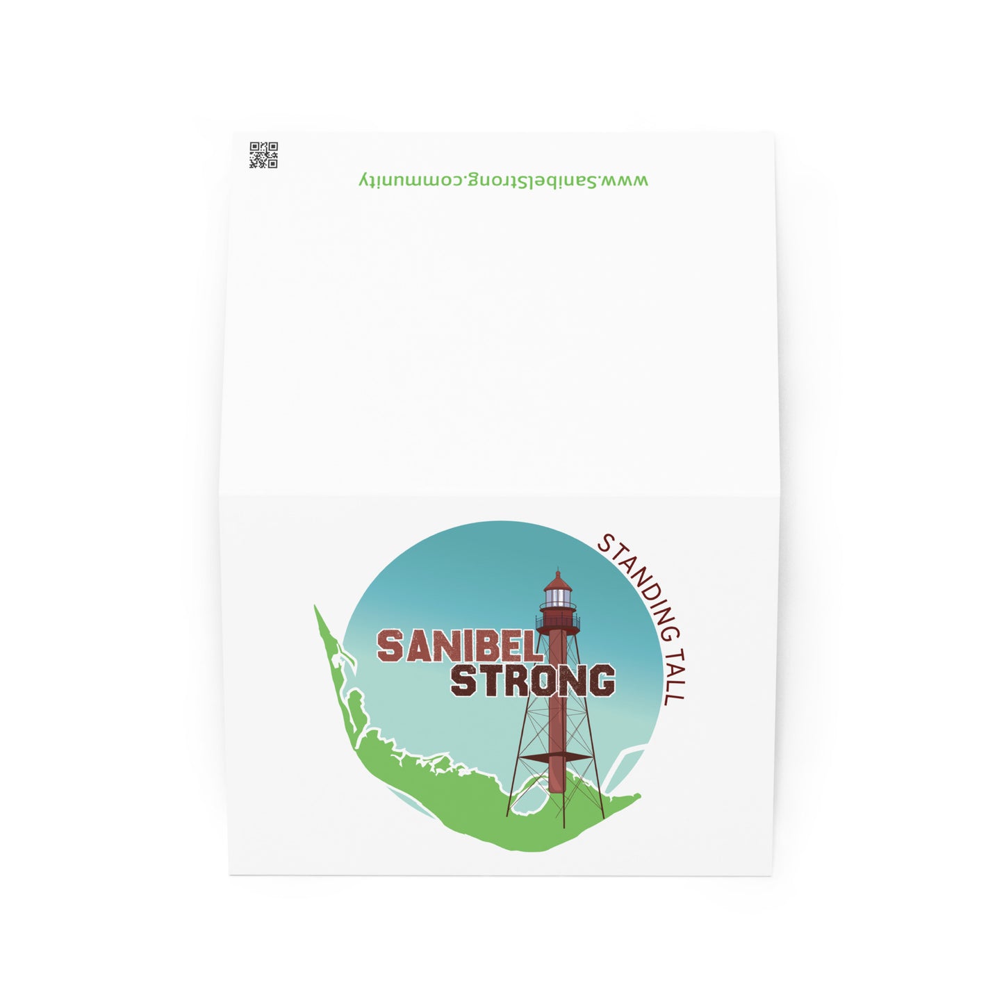 Sanibel Strong Standing Tall Note Card