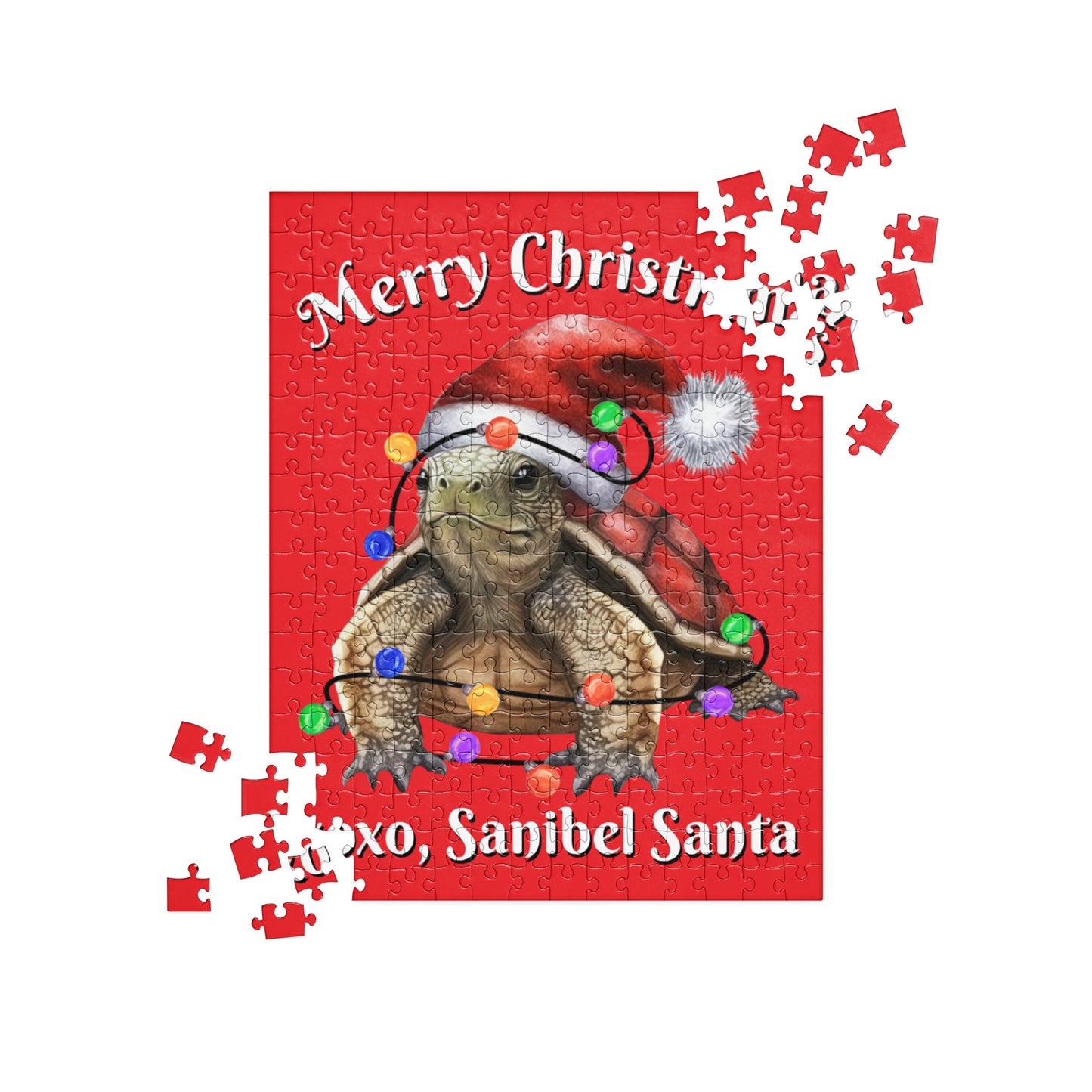 Sanibel Santa Jigsaw Puzzle