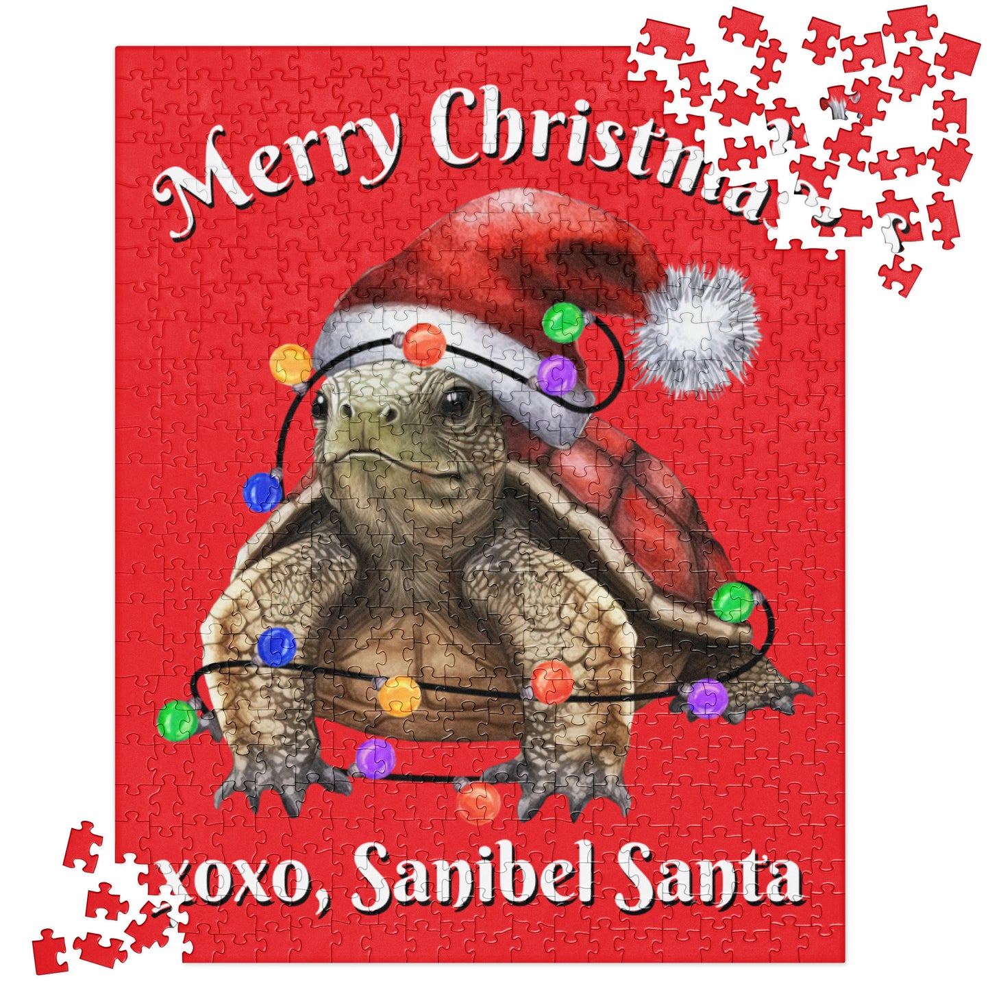 Sanibel Santa Jigsaw Puzzle