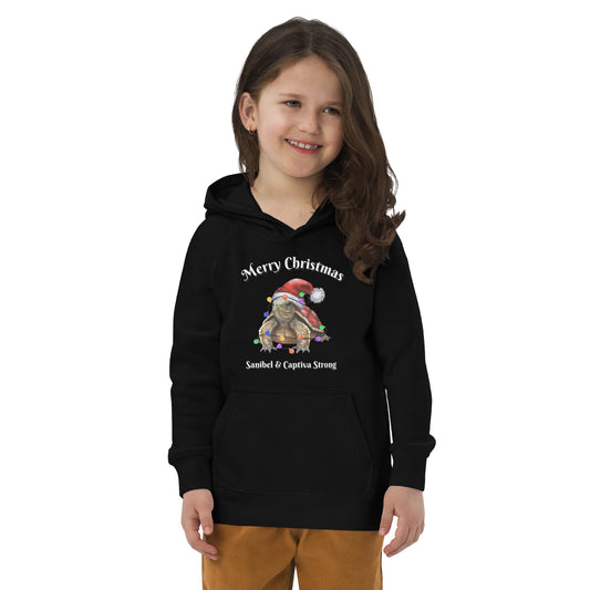 Christmas Sanibel Captiva Strong Kids Hoodie