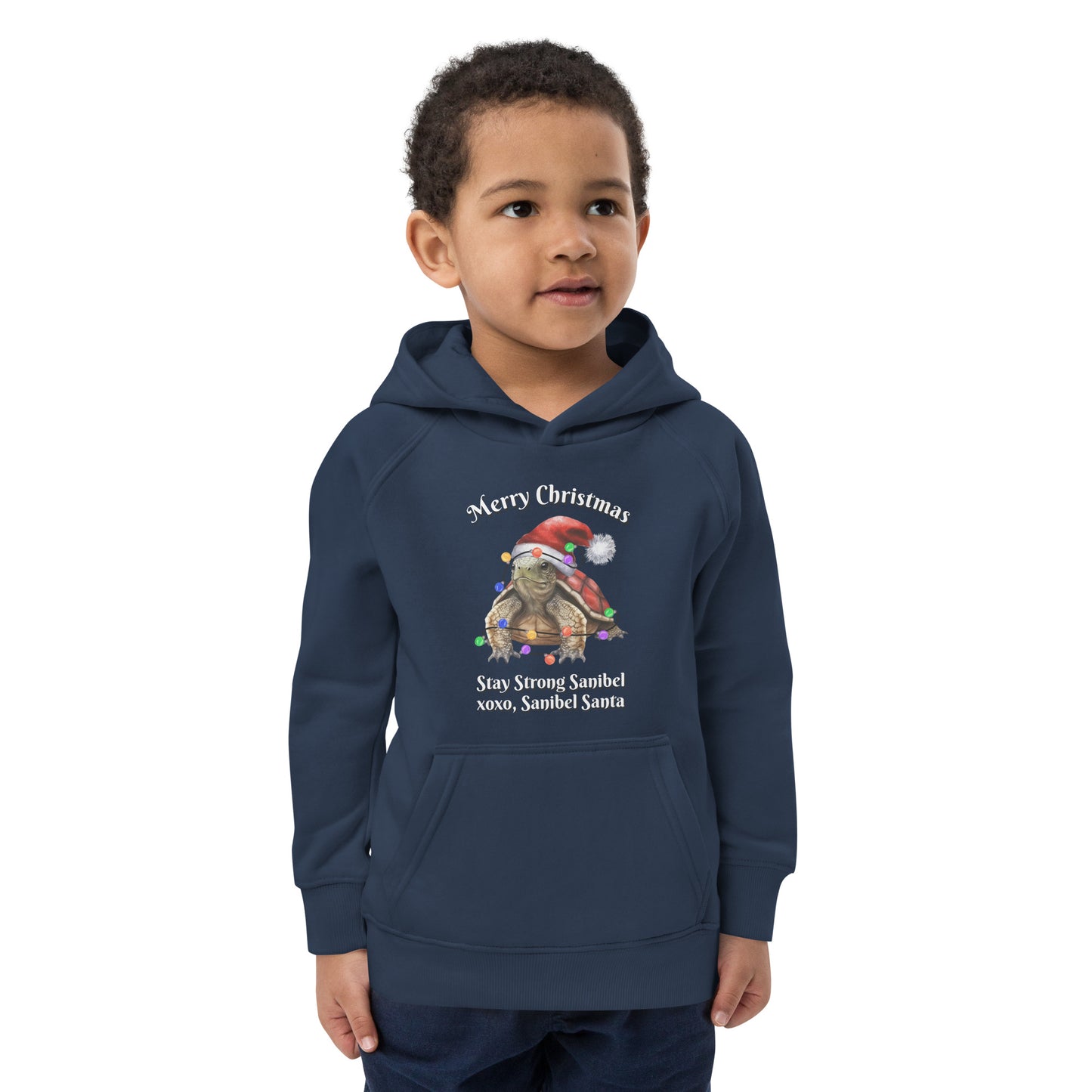 Sanibel Santa Kids Hoodie