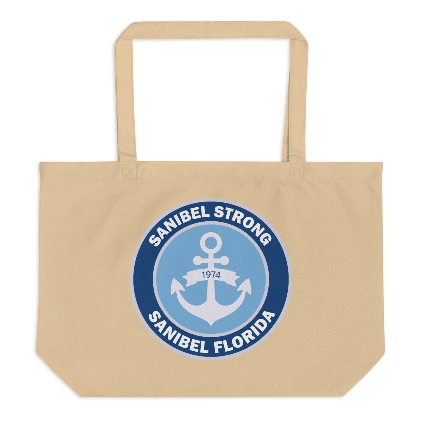 Large organic tote bag