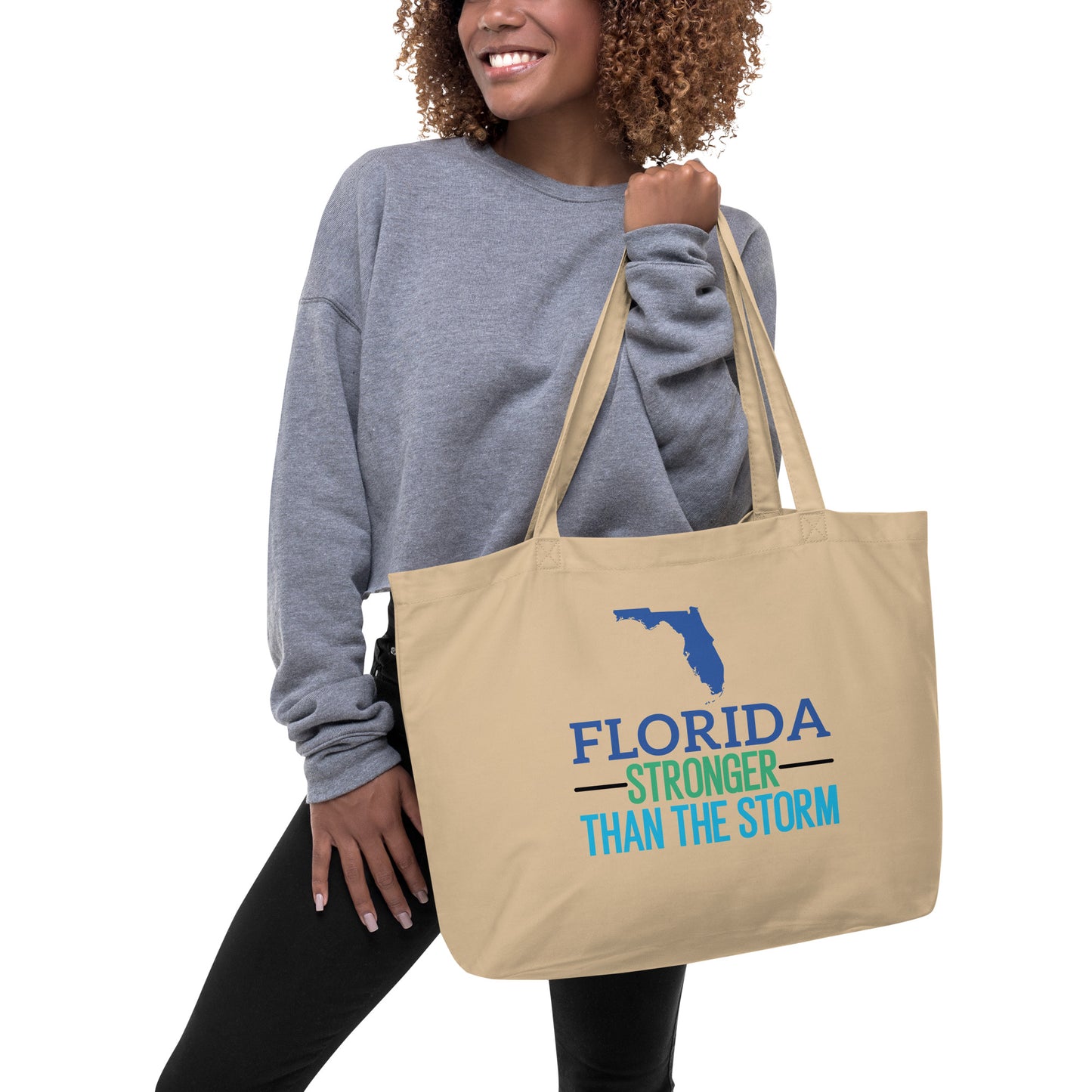 Florida Stronger Than The Storm Tote Bag