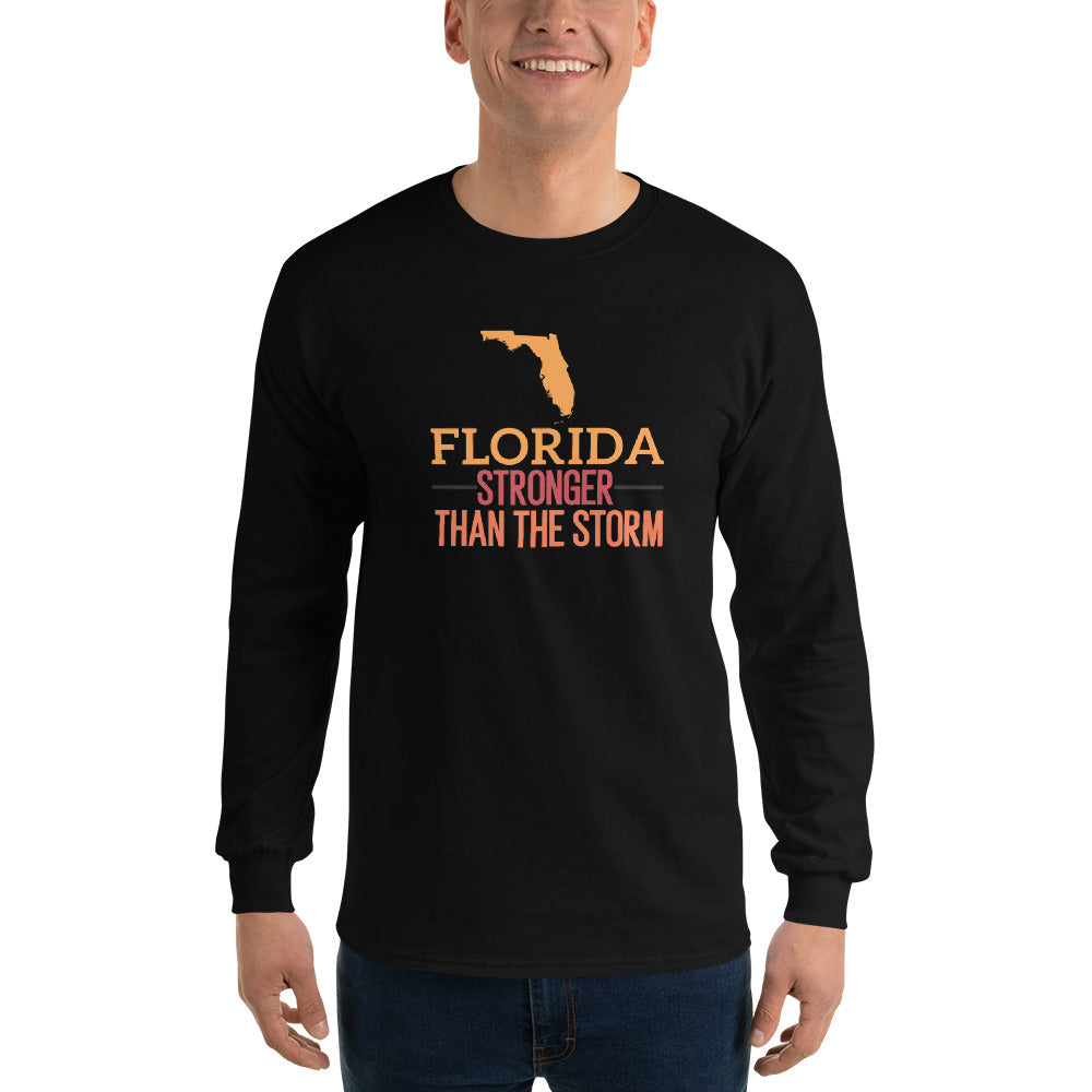 Florida Stronger Than The Storm Men’s Long Sleeve Shirt