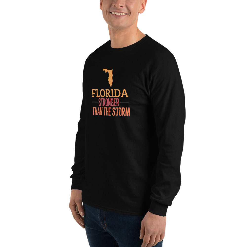 Florida Stronger Than The Storm Men’s Long Sleeve Shirt