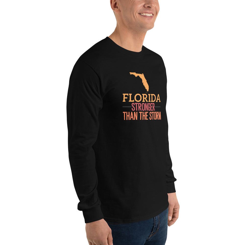 Florida Stronger Than The Storm Men’s Long Sleeve Shirt
