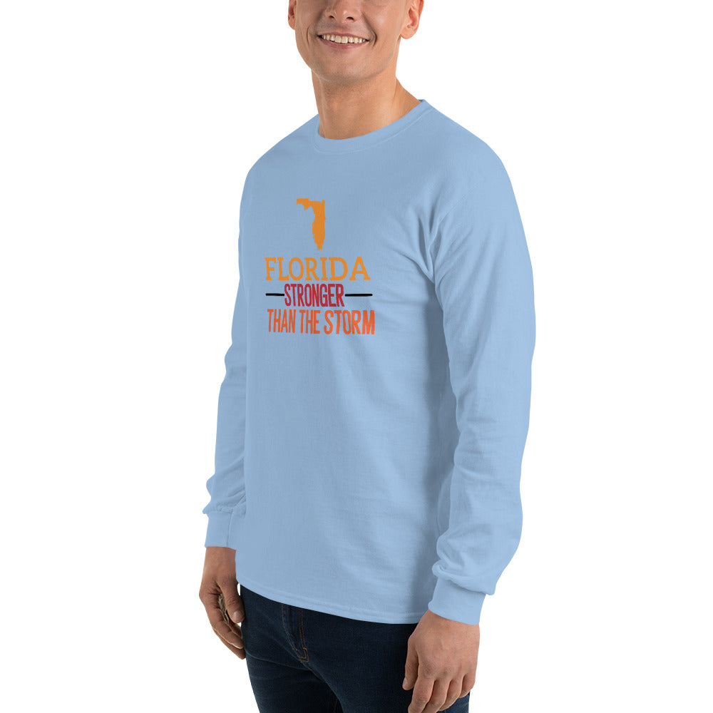 Florida Stronger Than The Storm Men’s Long Sleeve Shirt
