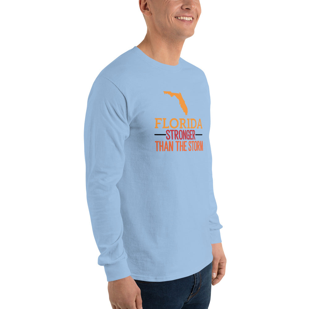 Florida Stronger Than The Storm Men’s Long Sleeve Shirt