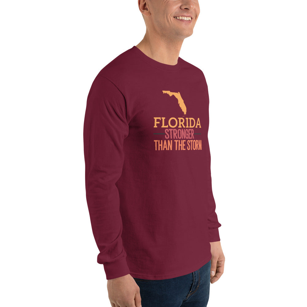 Florida Stronger Than The Storm Men’s Long Sleeve Shirt