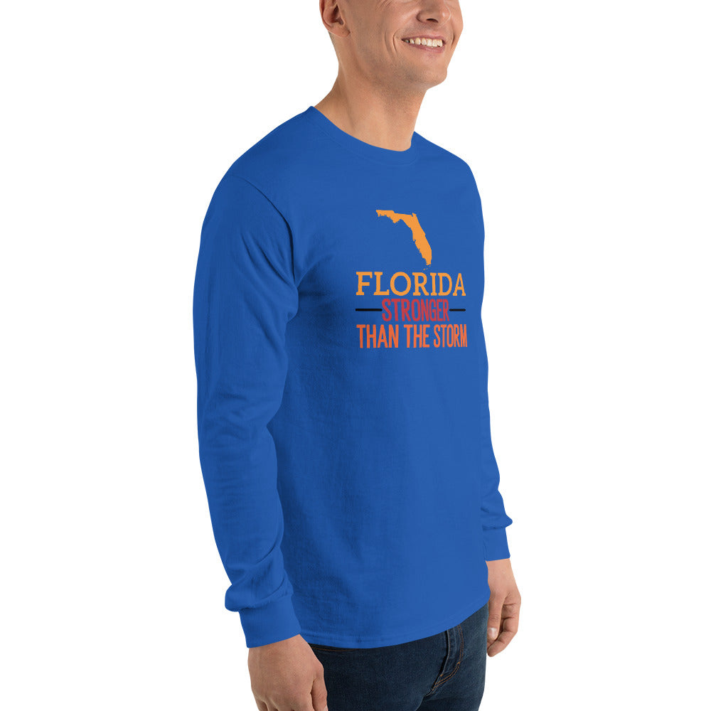 Florida Stronger Than The Storm Men’s Long Sleeve Shirt