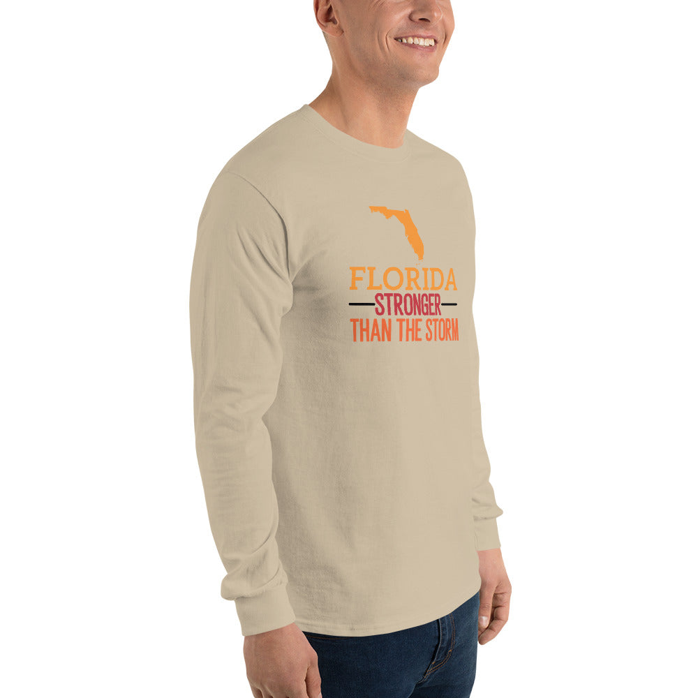 Florida Stronger Than The Storm Men’s Long Sleeve Shirt