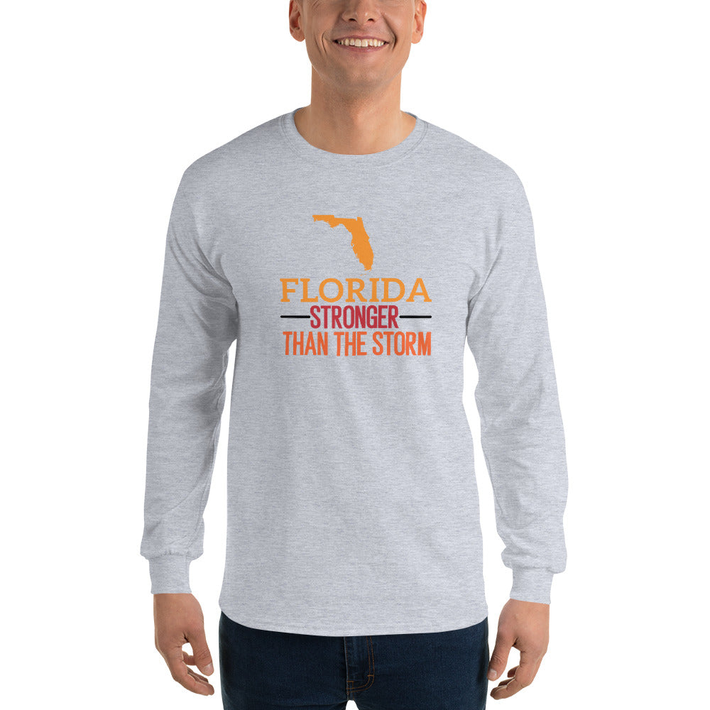 Florida Stronger Than The Storm Men’s Long Sleeve Shirt