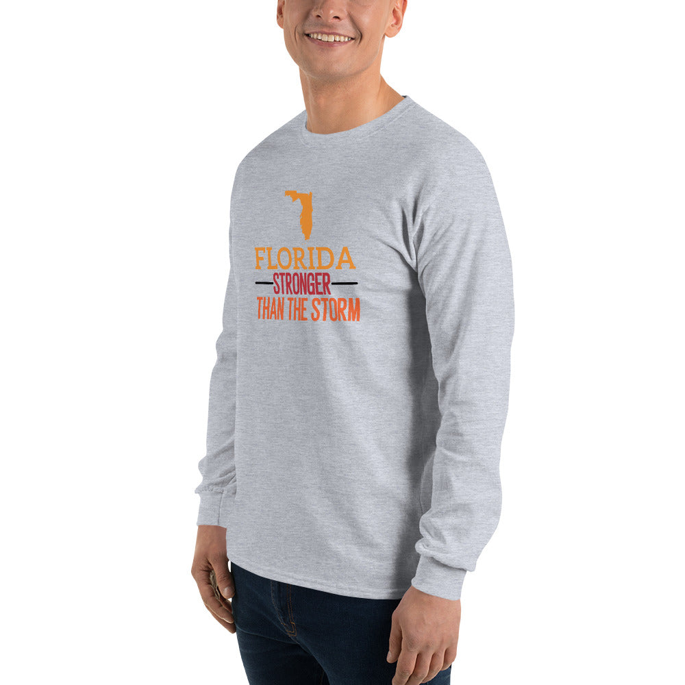 Florida Stronger Than The Storm Men’s Long Sleeve Shirt