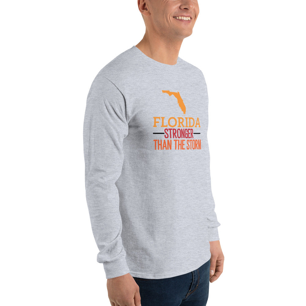 Florida Stronger Than The Storm Men’s Long Sleeve Shirt