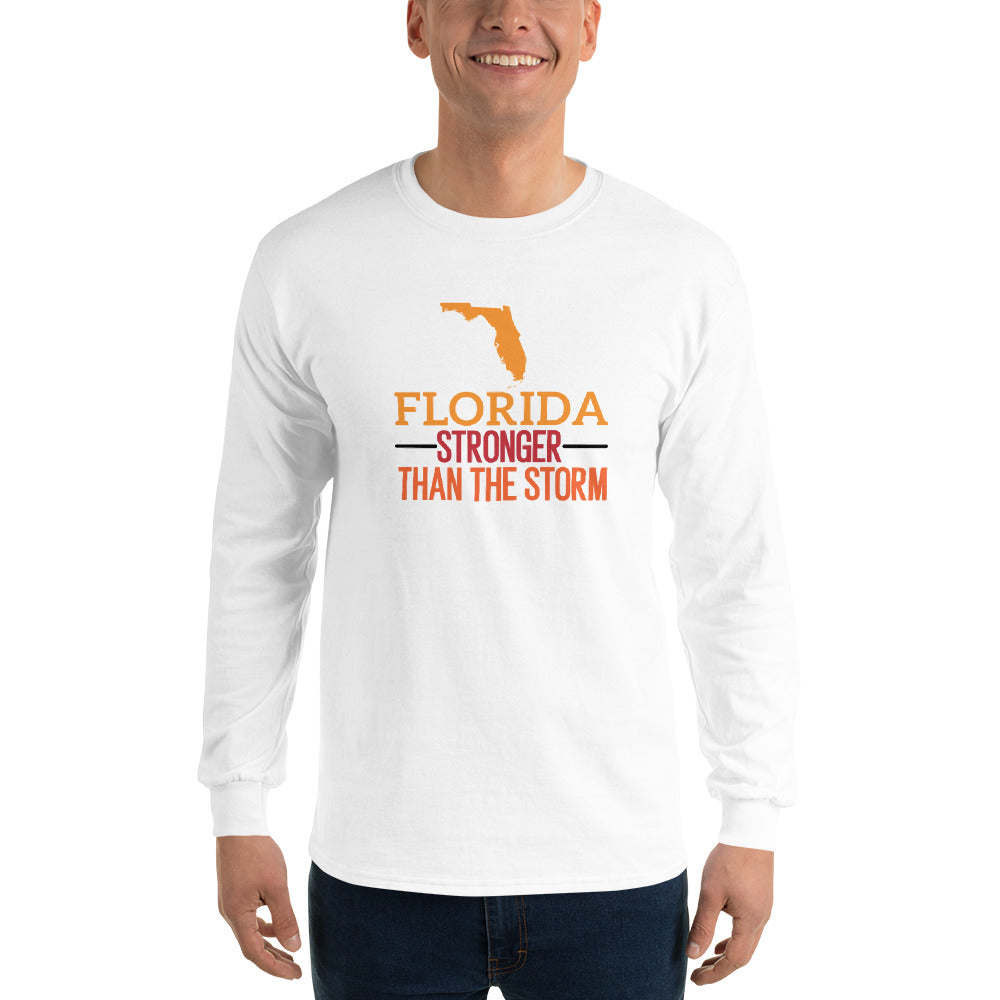 Florida Stronger Than The Storm Men’s Long Sleeve Shirt