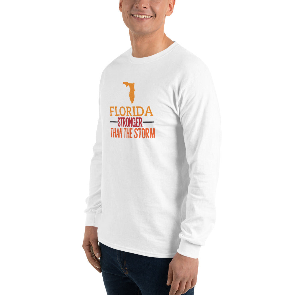 Florida Stronger Than The Storm Men’s Long Sleeve Shirt