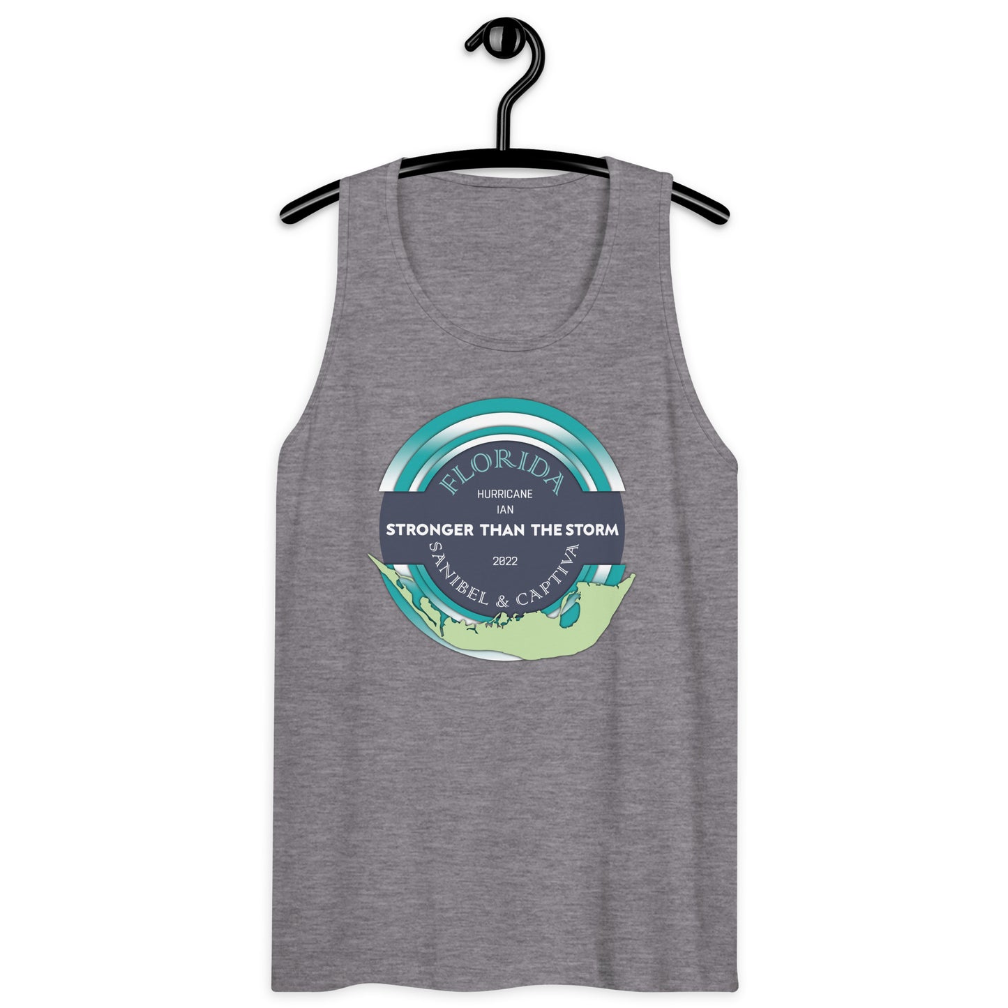 Sanibel Captiva Stronger Than The Storm Men’s Tank Top