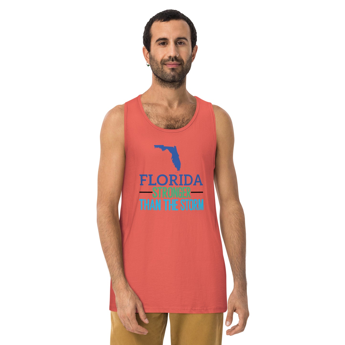 Florida Stronger Than The Storm - Men’s Tank Top