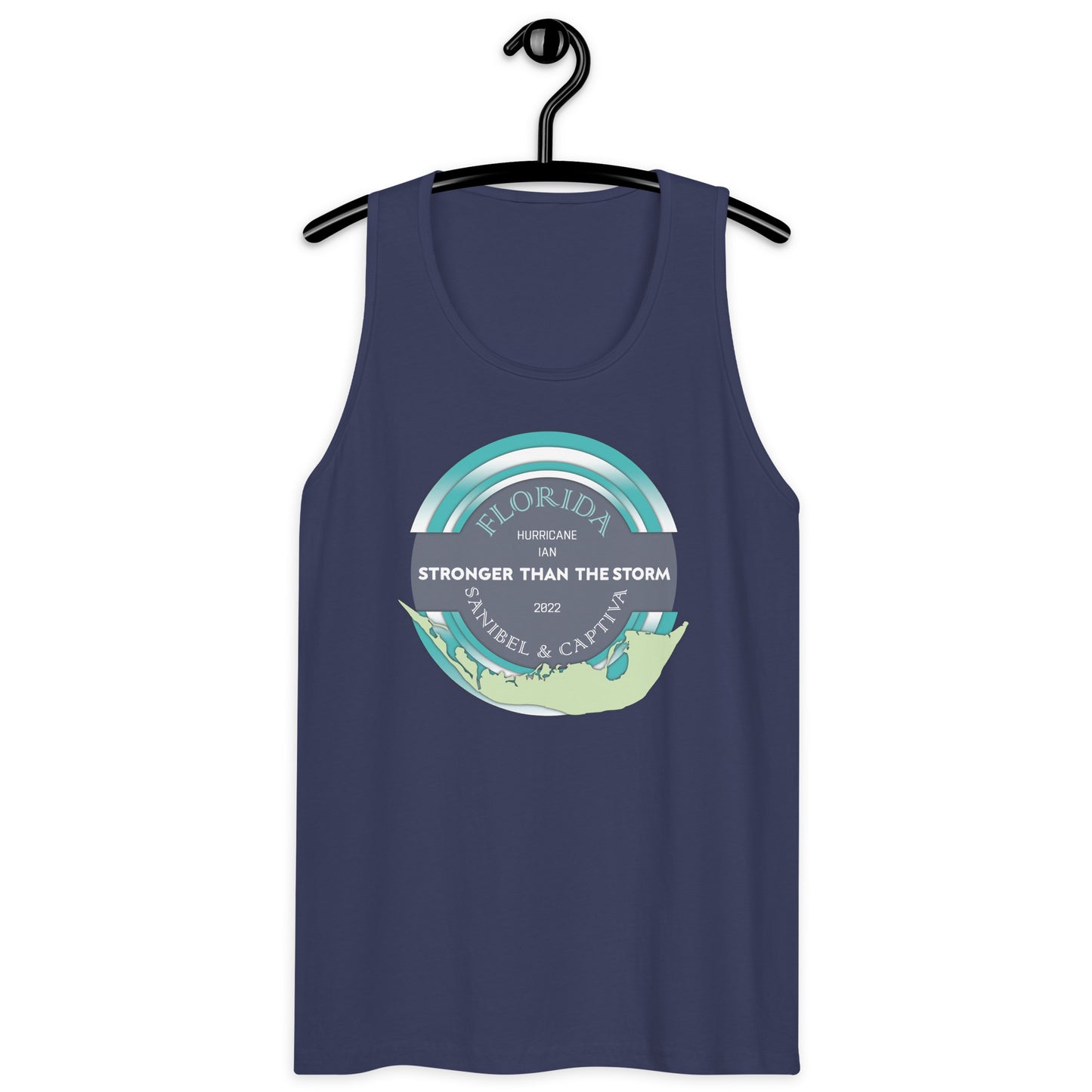 Sanibel Captiva Stronger Than The Storm Men’s Tank Top