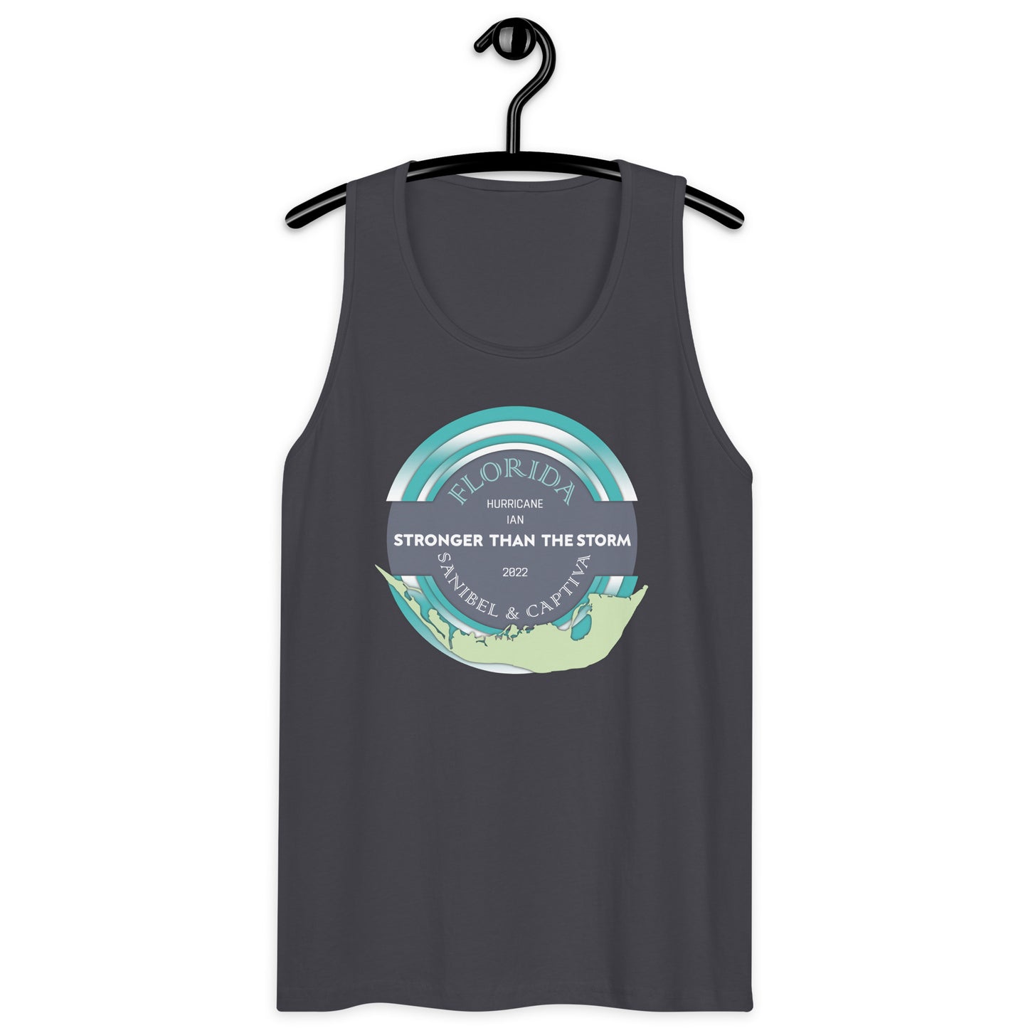 Sanibel Captiva Stronger Than The Storm Men’s Tank Top