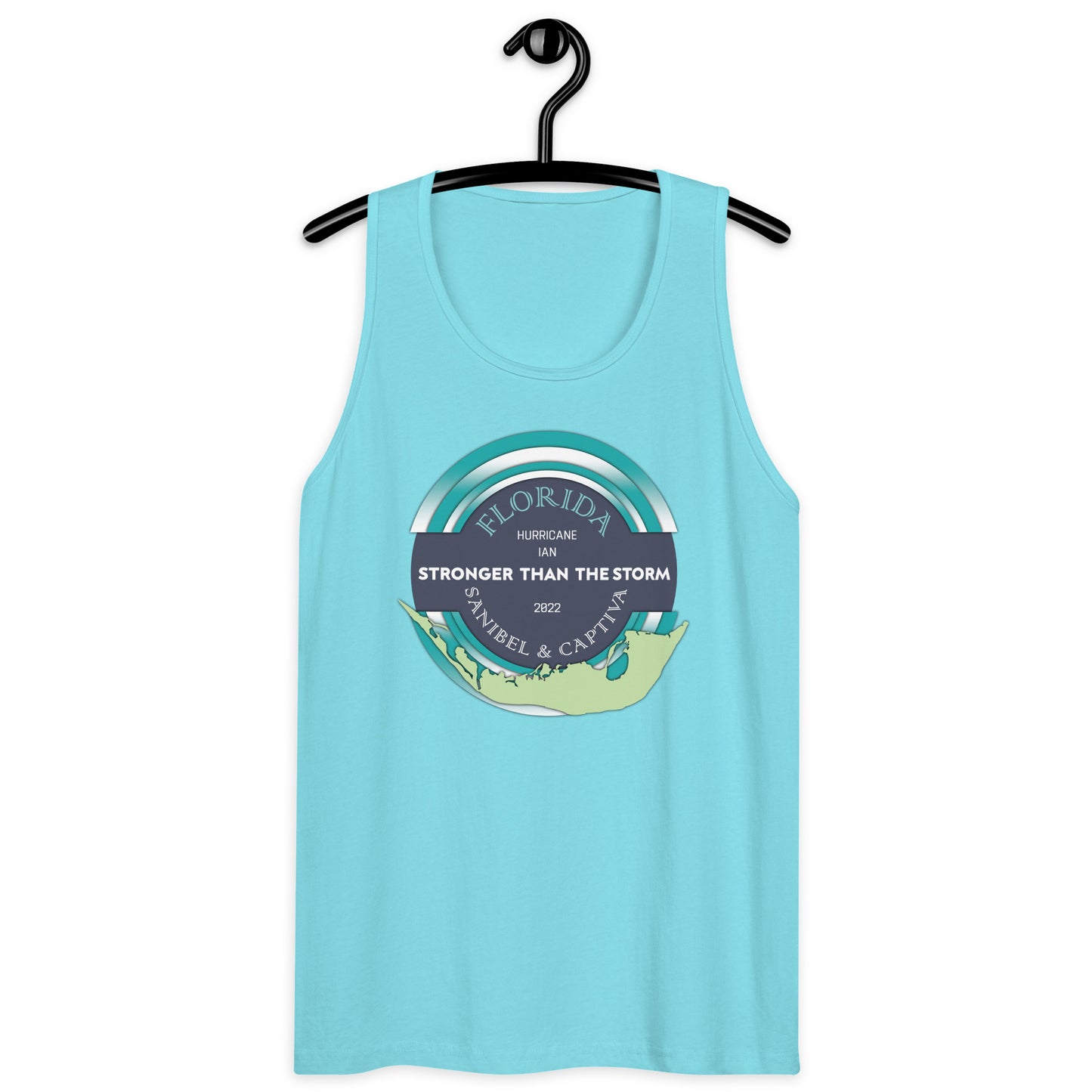 Sanibel Captiva Stronger Than The Storm Men’s Tank Top