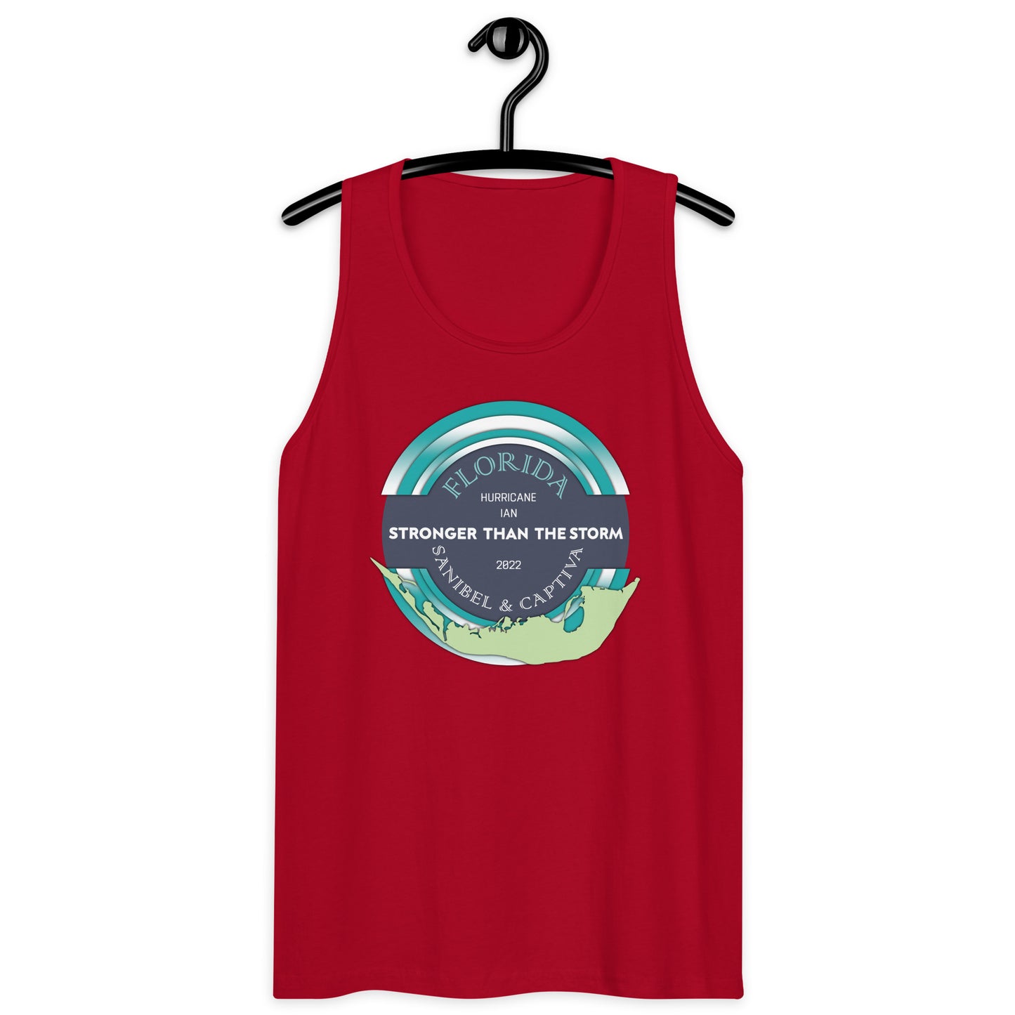 Sanibel Captiva Stronger Than The Storm Men’s Tank Top