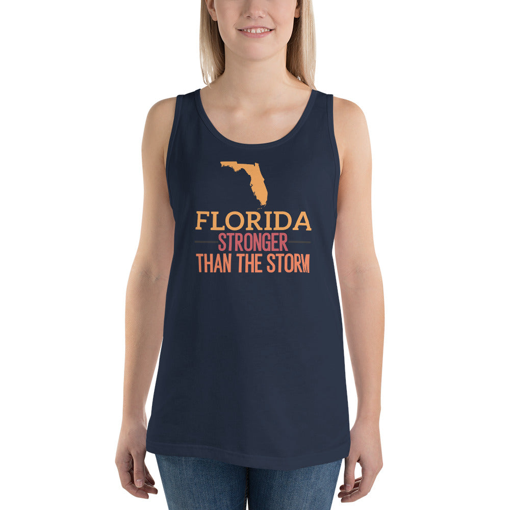 Florida Stronger Than The Storm Unisex Tank Top
