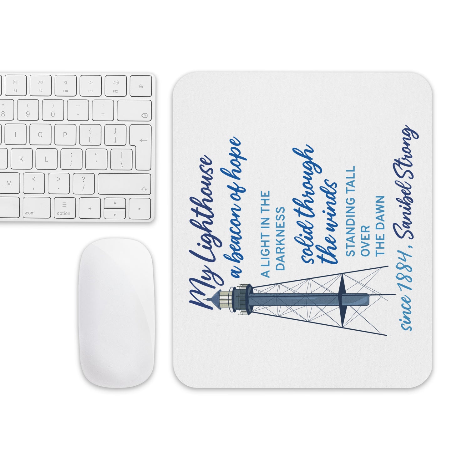 My Lighthouse Poem - Mouse Pad