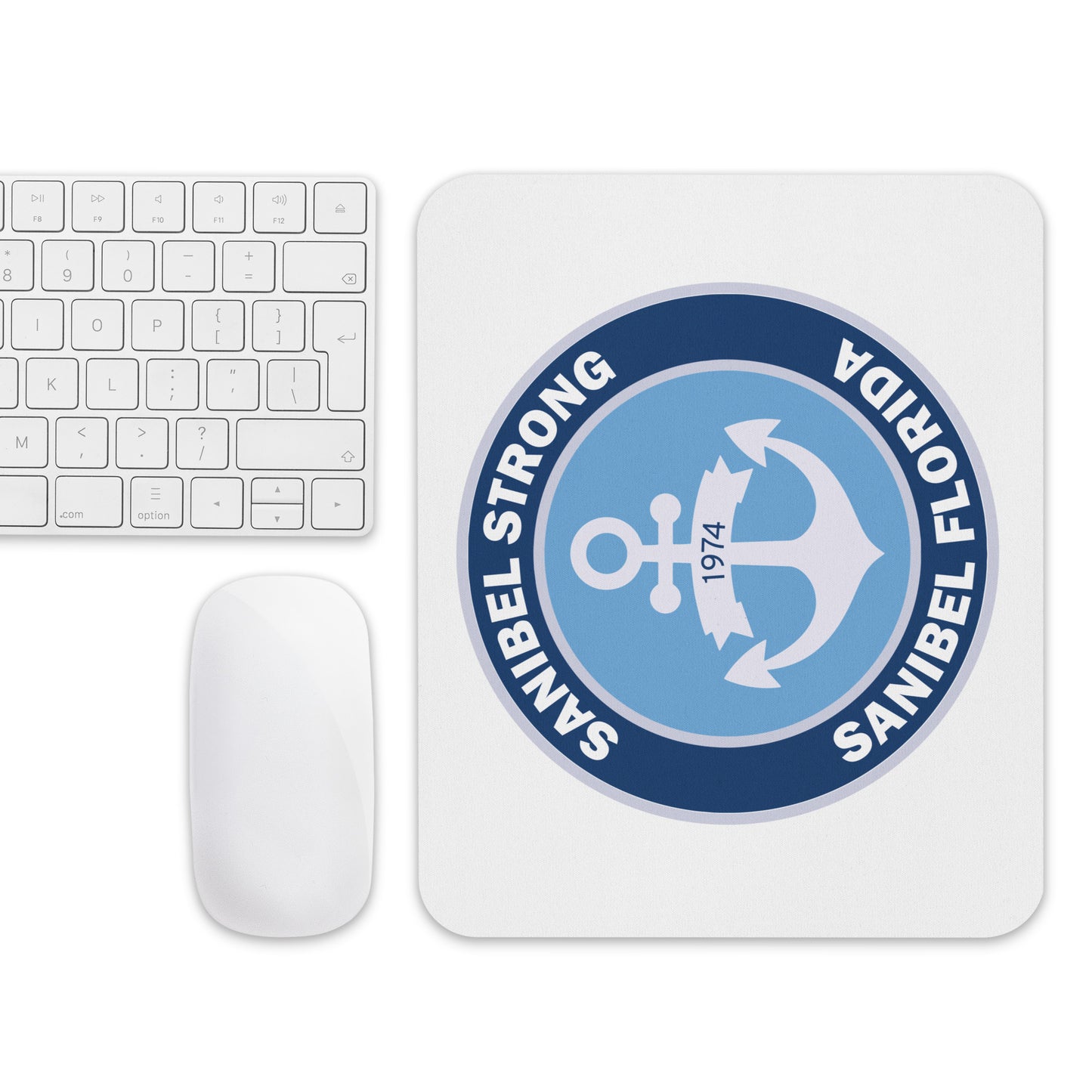 Sanibel Strong - Anchor Mouse pad