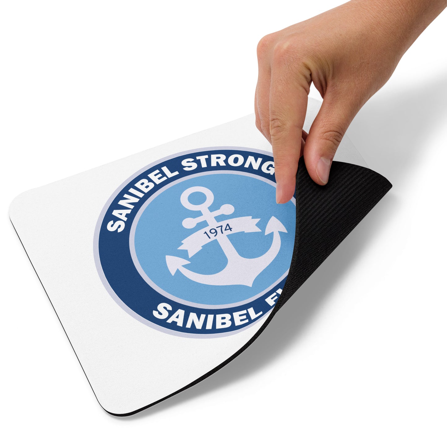 Sanibel Strong - Anchor Mouse pad