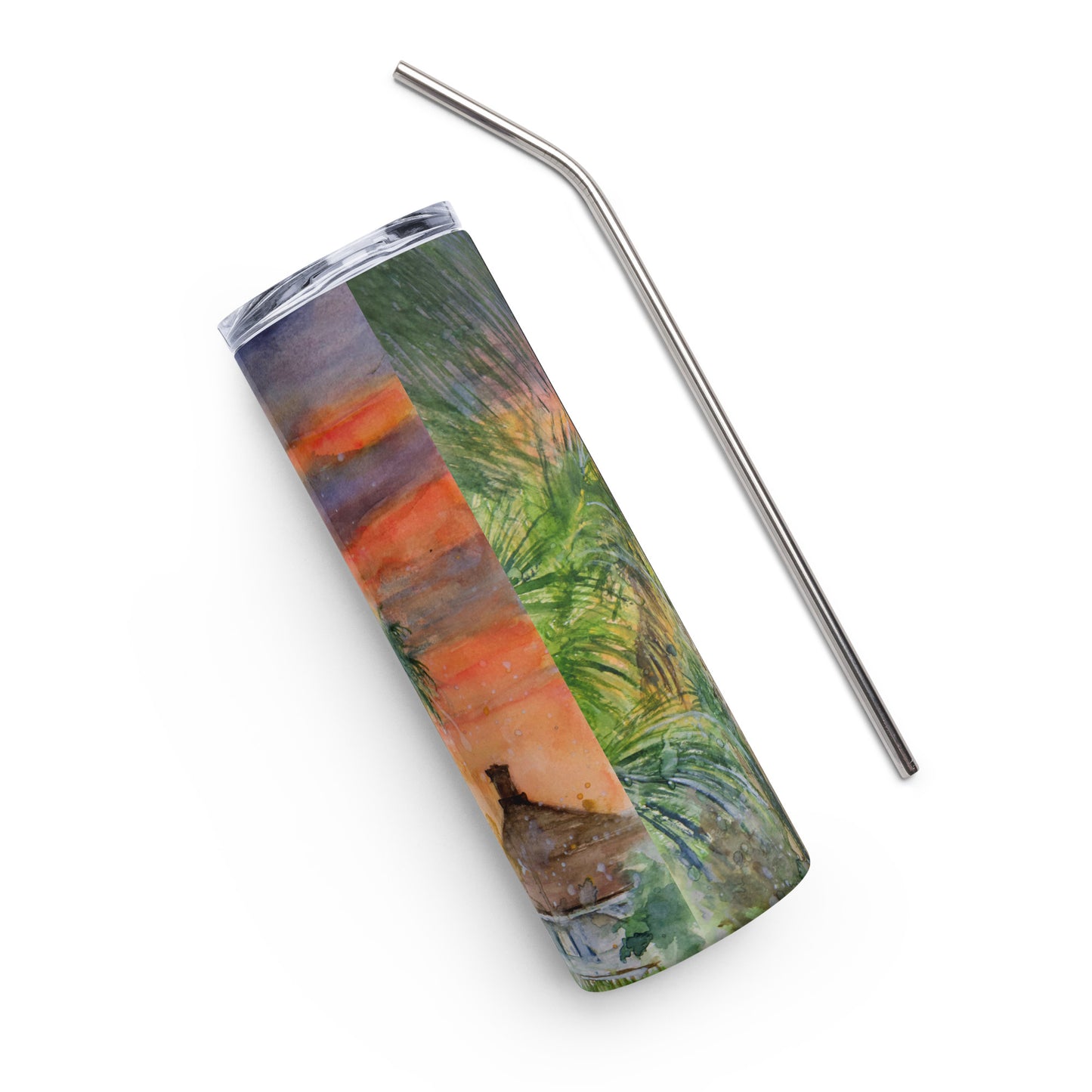 Sanibel Lighthouse Scott Kish Stainless Steel Tumbler