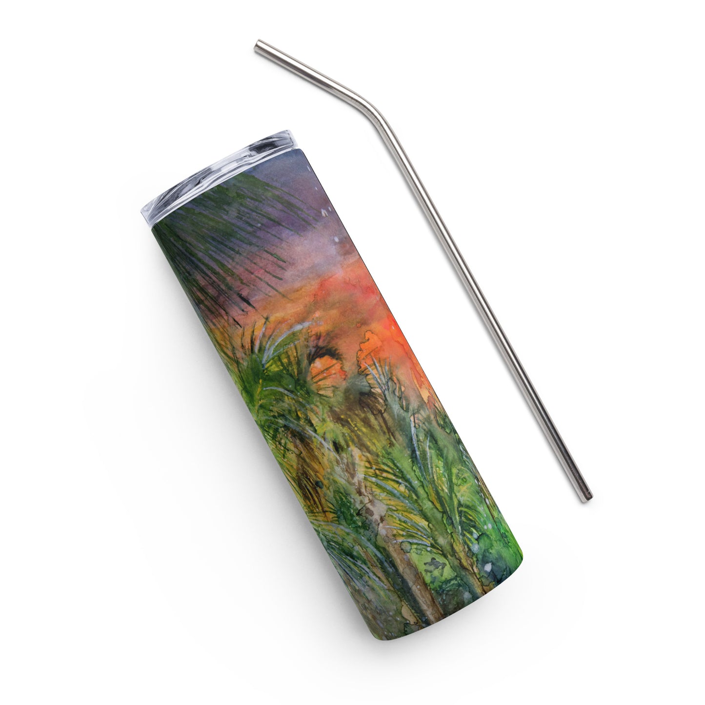 Sanibel Lighthouse Scott Kish Stainless Steel Tumbler