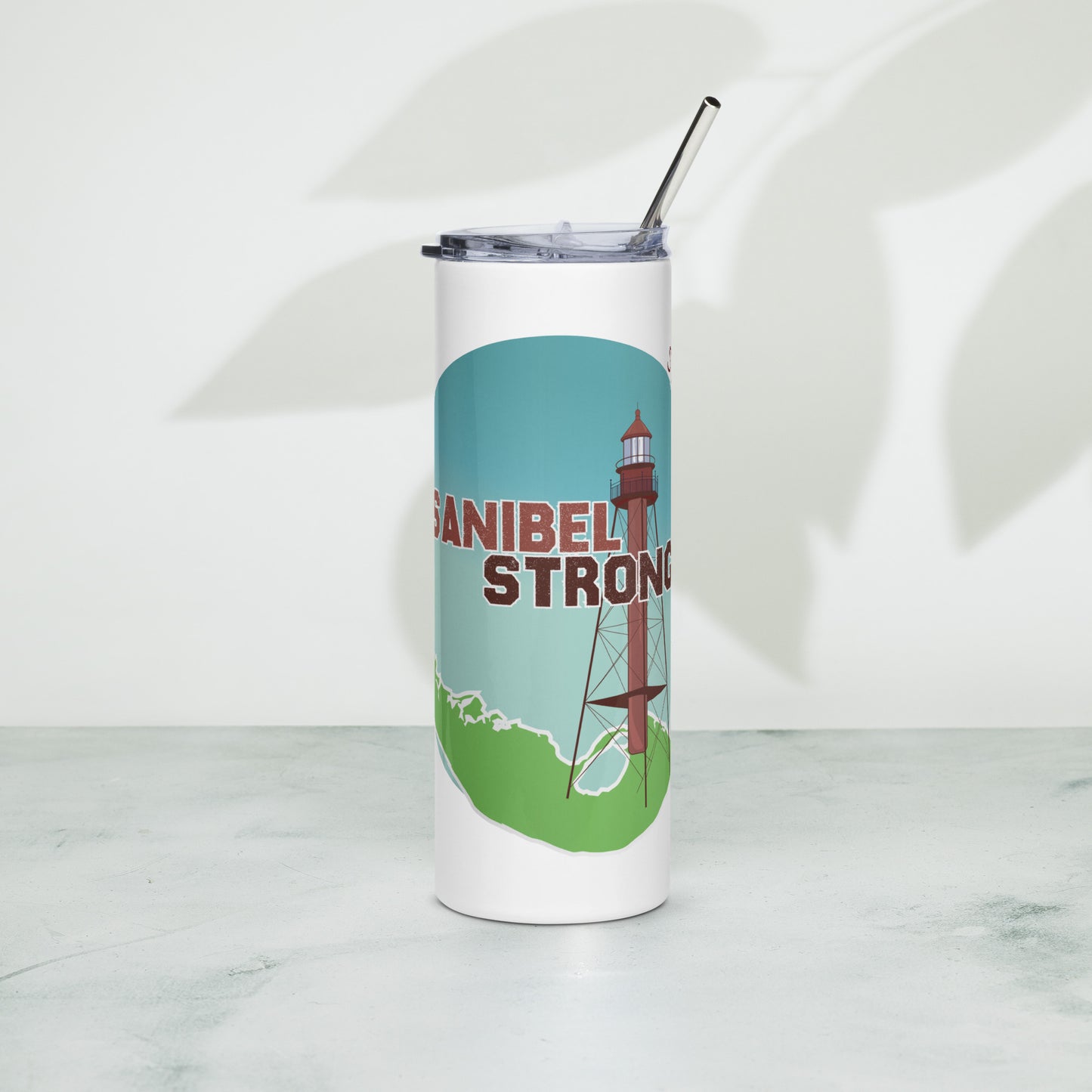Sanibel Strong Standing Tall Stainless Steel Tumbler